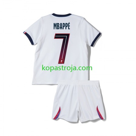 Billiga Fotbollströjor Paris Saint-Germain Kylian Mbappé 7 Barn Borta tröja 2026/27 Kortärmad